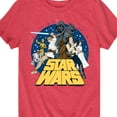 thumbnail image 3 of Star Wars - Luke Skywalker and Friends Retro - Toddler And Youth Short Sleeve Tee, 3 of 5
