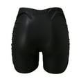 thumbnail image 6 of Prolriy Leather Shorts for Women, Women's Casual Summer Comfortable Fashion Leather Tight Sexy Leisure Outdoor Shorts Womens Shorts Black XL, 6 of 9
