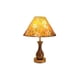thumbnail image 1 of Lámpara de mesa decorativa retro Magnolia for dormitorio, mesita de noche, sala de estar, estudio, madera, 1 of 7