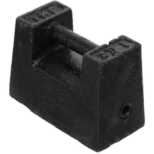 WEUVEB De De Hierro Fundido Negro Para Calibración Profesional En Balanzas