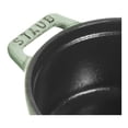 thumbnail image 3 of STAUB La Cocotte 250 mL Cast Iron Round Mini Cocotte, Sage, 3 of 9