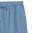 thumbnail image 5 of SRZYMJ Men's Cotton Joggers Sweatpants Men's All Season Casual Pant Solid Color Fashion Trouser with Beach Pockets Straight Fit Comfortable Overalls for, 5 of 7