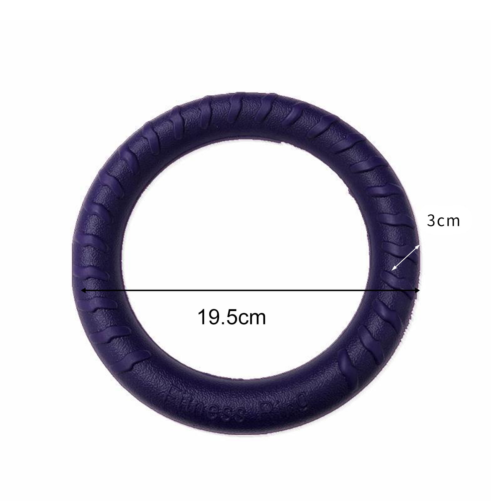 YIFAEUX Dog Toy Lightweight Floating Pet Chew Toy Bite-resistant Interactive Dog Training Ring for Outdoor Activity