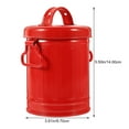 thumbnail image 2 of SOPOTUTU Portable Trash Can 1-Pack Compact Waste Bin for Indoor Outdoor Use Home Office School, 2 of 8