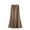 Khaki*, variant on RUTAYY Women's Skirt High Waist Satin Solid Color Casual Wear Soft Flowy Comfortable Stretch Party Trendy Classic Maxi Skirt