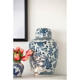 thumbnail image 3 of A&B Home Amerie Lidded Decorative Jar-Color:Blue,Style:Classic Vintage, 3 of 3