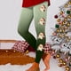 thumbnail image 1 of WILLBEST Leggings de Yoga de Cintura Alta para Mujer, Suaves, Elásticos, con Estampado Navideño, con Bloques de Color, Cómodos para Fitness Y Correr (2616) Chica, 1 of 4