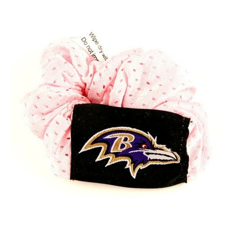 Baltimore Ravens Pink Hair Twist Ponytail Holder