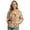 Capybara Watermelon Orange, variant on Women Bomber Jacket with Pockets Stand Collar Cropped Coat Lightweight Zip Up Jacket Streetwear for Fall Winter, Psychedelic Art Style, Medium