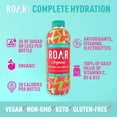 thumbnail image 6 of Roar Complete Hydration Organic - Cucumber Watermelon - 12 x 18 oz, 6 of 7