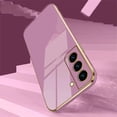 thumbnail image 5 of Luxury Plating Square Phone Case For Samsung S22 Ultra S23 S21 Plus s21 FE Case Cover For Galaxy S 21 S22 S20 FE Silicone Case, 5 of 5