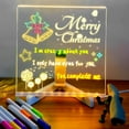 thumbnail image 6 of LED Drawing Board, 2026 LED Note Board with Colors Doodle Glow Board, Light Up Drawing Board with 7 Markers Pen Tripod, Gift for Birthdays,Christmas,Halloween 2ml, 6 of 7