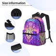 thumbnail image 4 of Goofa Elephant in Tribal Style Print Casual Backpack for Women Men,Waterproof High School Bookbag,Lightweight Travel Daypack,Classic College Backpack,Laptob Backpack, 4 of 6