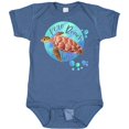 thumbnail image 3 of Inktastic Vero Beach, Florida Swimming Sea Turtle with Bubbles Boys or Girls Baby Bodysuit, 3 of 5