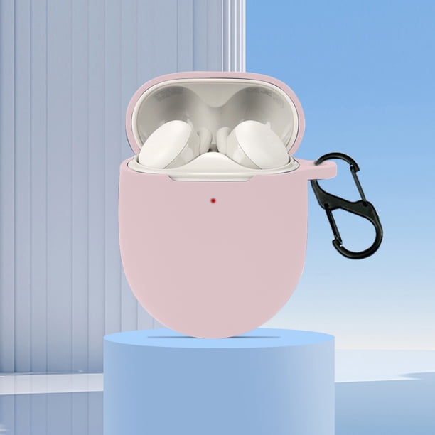 Audífonos Funda de silicona para Google Pixel Buds A-Series/Pixel Buds Pro (rosa) Likrtyny Para estrenar