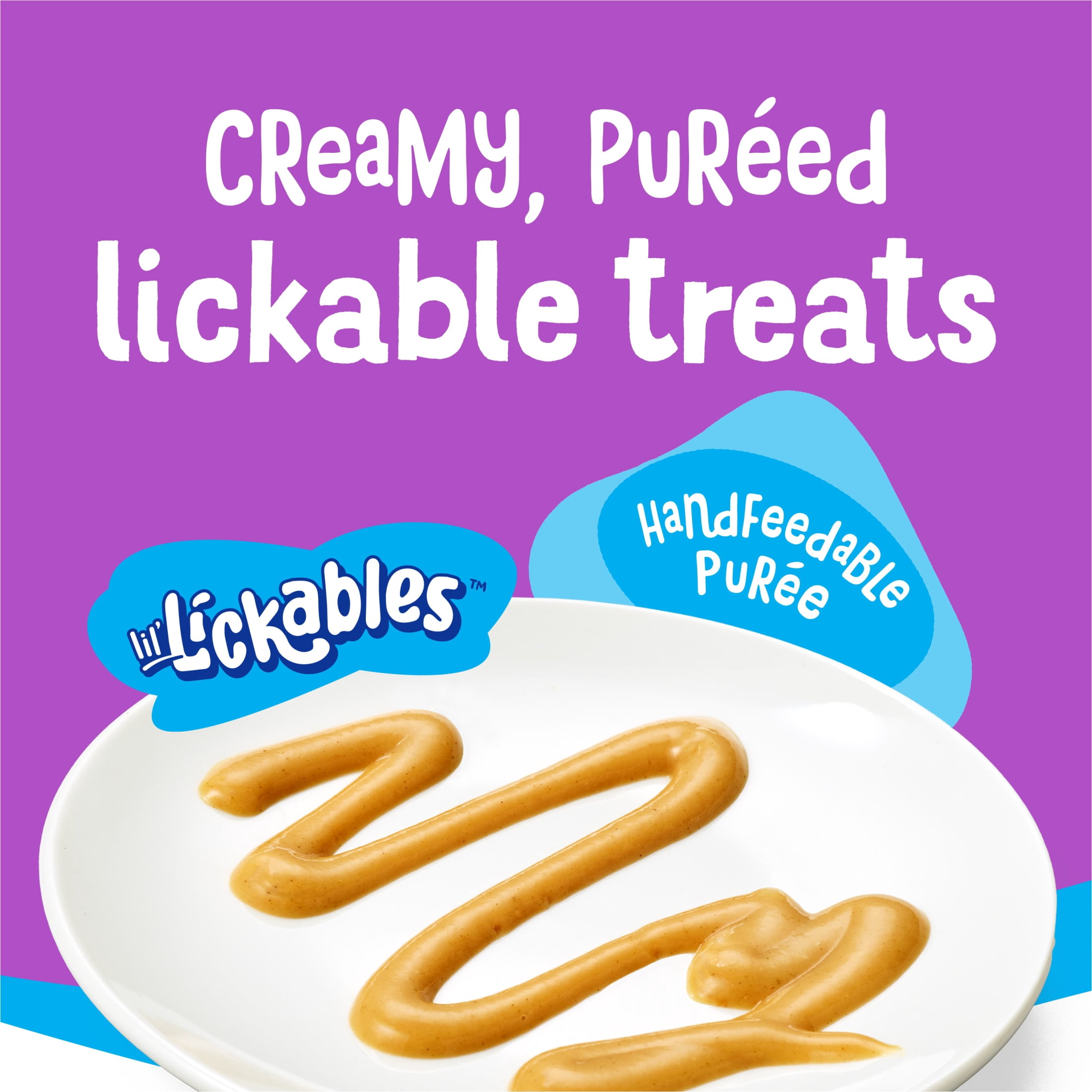 Purina Friskies lil’ Lickables With Tuna Lickable Cat Treats, 2 oz.