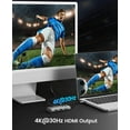 thumbnail image 4 of ORICO USB C Docking Station Dual Monitor,10 in 1 USB 3.0 C Hub Adapter Dual 4K HDMI VGA 3 USB 3.0, PD 100W, SD&TF, 3.5mm Audio, Gigabit Ethernet Type C Multiport Adapter for Laptop Windows Mac, 4 of 6