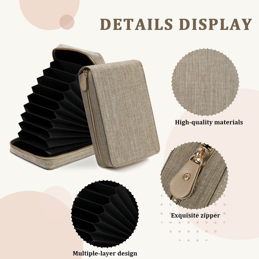 Vjnyvs Circular Needle Storage Bag Knitting Tool Bag Oxford Cloth Weaving Needles Storage Bag Crochet Sewing Accessories Kit Bag