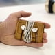 thumbnail image 4 of Wood Cord Wrap Holder Organizer For Earphones / Headphone Cable, 4 of 6