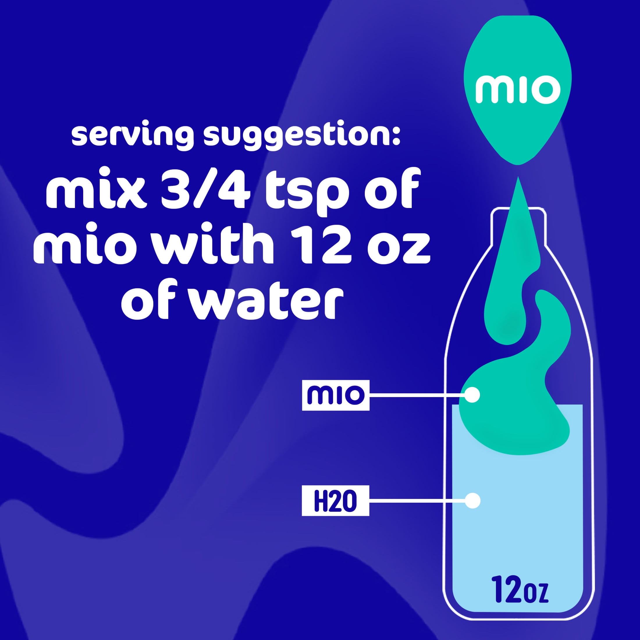 (12 pack) Mio Hydrate Arctic Grape Sugar Free Water Enhancer, 1.62 fl oz Bottle, Liquids