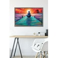 thumbnail image 6 of PD Moreno - Fine Art - Yoga Dock Wall Poster, 22.375" x 34" Framed, 6 of 6