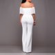 thumbnail image 4 of Mono Para Mujer Fuera Del Hombro Moda Casual Sólido Erógeno Encaje Cremallera Lateral Mono Odeerbi  ODB-4, 4 of 8