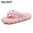 thumbnail image 2 of Chanclas Bubble Slides para mujeres y hombres, sandalias acolchadas gruesas para masajes, playa, piscina, ducha (rosa), 2 of 5