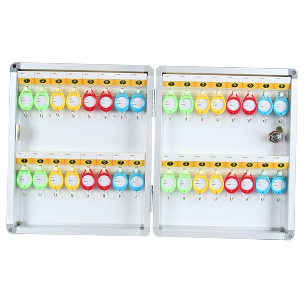 Caja de seguridad para llaves, organizador de llaves, caja de seguridad para llaves de pared, para hotel 32 Posición