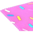 thumbnail image 5 of Ryvnso Placemats Set of 4 Pink Ice Cream Dining Mats Heat-Resistant Non-Slip Washable Table Mat, 5 of 8