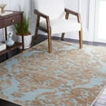 thumbnail image 2 of SAFAVIEH Paradise Alannah Damask Area Rug, Stone/Aqua, 8' x 11'2", 2 of 8