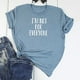 thumbnail image 1 of Pntutb adultos mujeres hombres o-cuello manga corta letra impresión suave Amily regalos top camiseta Pntutb Pntutb-8628, 1 of 5