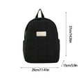 thumbnail image 2 of FNFYFH Puffer Quilted Backpack for Women College Backpack Puffy Work Backpacks Fit Laptop Light Casual Daypack, 2 of 6