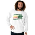 thumbnail image 5 of Funny Cool UFOs Space Alien Believers Long Sleeve TShirt Men Women Brisco Brands S, 5 of 6