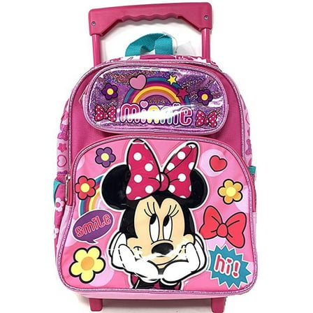 Disney Minnie Mouse Shine 12" Mini Rolling Backpack