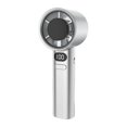 thumbnail image 1 of Ventilador de mano ligero, recargable por USB, ideal para dormitorios y viajes. Plata, 1 of 9