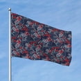 thumbnail image 2 of Vsdgher Cool Red Off-Road Vehicle Print Outdoor Decorative Flag 4x6ft, Suitable for outdoor decoration, can be hung indoors, on outdoor lawns, balconies, parties, 2 of 5