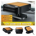 thumbnail image 3 of Car Heater Portable Car Defroster Windshield Heater,12V 120W Fast Heating & Cooling Fan,Plug in Cigarette Lighter Heaters Windshield Defogger,360° Rotary Portable Car Heaters for Vehicle,Cars,RVs,SUV, 3 of 8