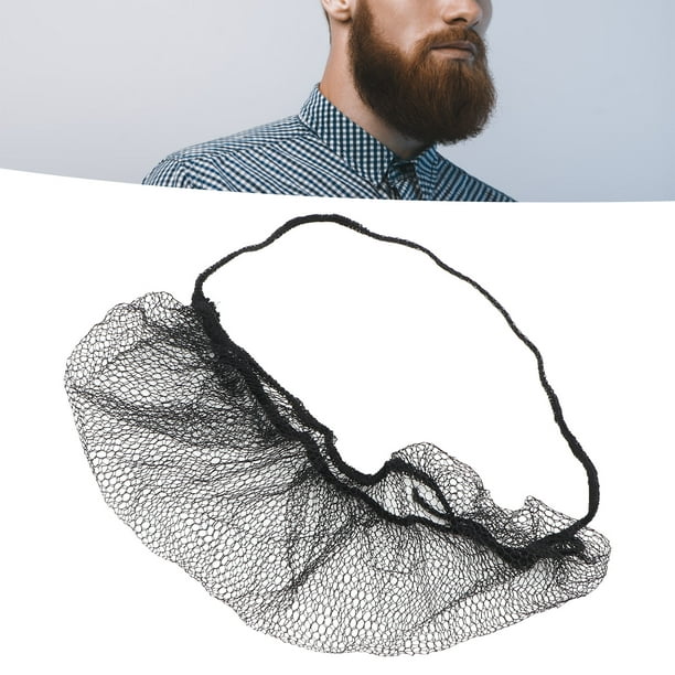 Beard Net, Breathable Nylon Elastic Beard Covers 100pcs Dispoable