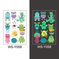 thumbnail image 1 of Pegatinas de tatuaje luminosas impermeables temporales lindo dinosaurio unicornio sirena tatuaje niños pegatinas de tatuaje de dibujos animados, 1 of 1