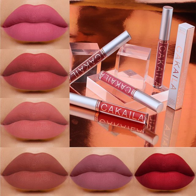 Matte Velvet Lip Glaze Waterproof Long Lasting Not EasyTo Fade Lip Gloss Silky Smooth Lipstick Makeup Sexy Women Lip Balm Gift16 He Qiyong unisex