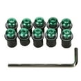 thumbnail image 1 of BTOER 10PCS Motorcycle Windshield Bolts Screws Kit,Body Mounting Bolts Nuts, 1 of 5