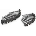 thumbnail image 3 of High-Speed Steel Wood Drill Bit Set, 15-35mm, 16 Pieces - Forstner Design with Carbide Tips for Precise Hole Drilling in Wood, Cement & More, 3 of 3