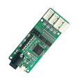 thumbnail image 1 of Serial Port Module UART USB to 4 Way TTL FT4232 Chip Converter Board, 1 of 5