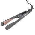 thumbnail image 2 of Plancha de pelo 2 en 1, rizador, calefacción PTC retorcida, pantalla LCD, control de temperatura, rizador plano para cabello con guantes, enchufe de 100-240V EE. UU., 2 of 5