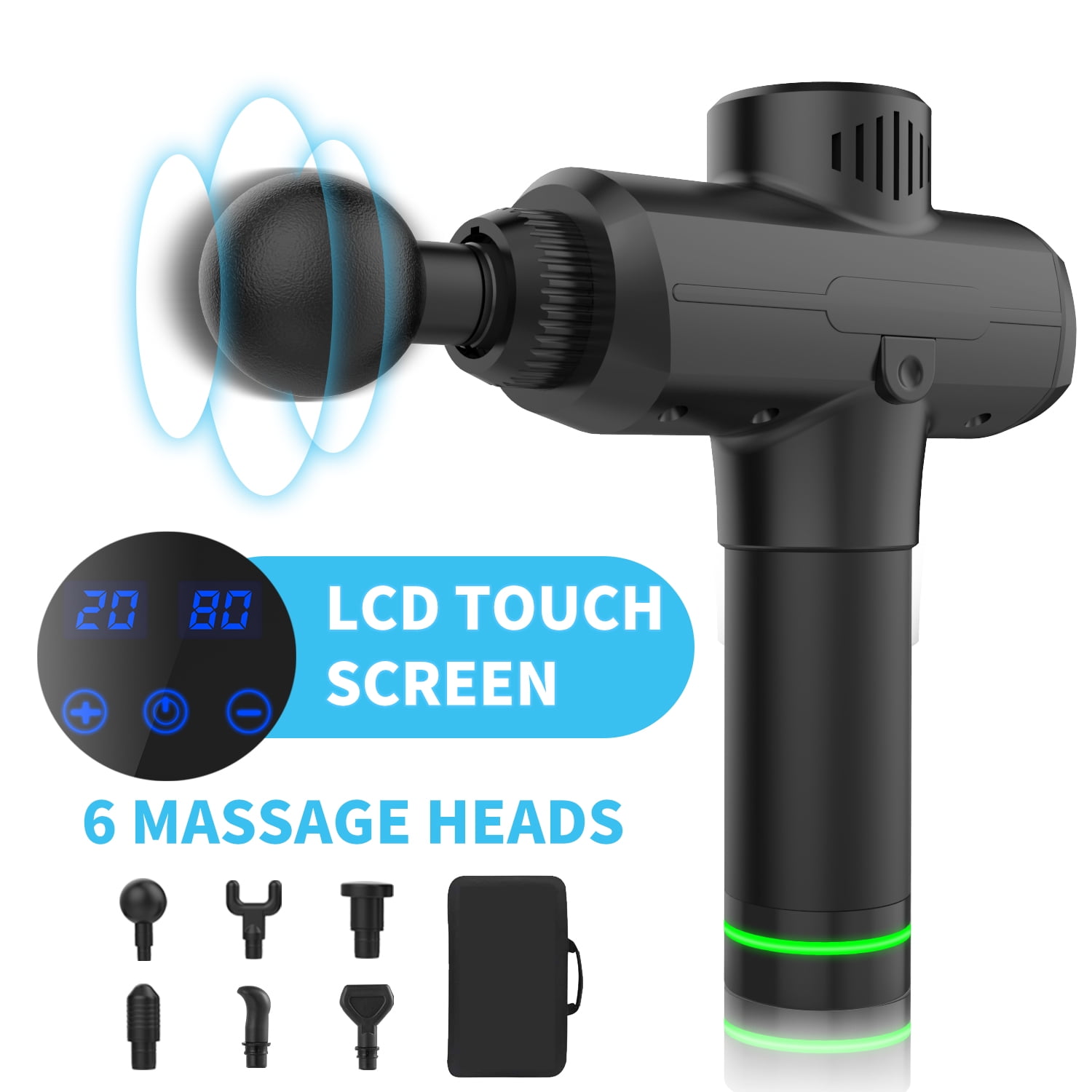 Muscle Massage Gun, Deep Tissue Percussion Muscle Massager for Pain