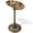 B-Bronze | with Fountain, variant on Hassch Pedestal Birdbath with Solar Fountain and Ground Stake, Resin Bird Baths for Outdoors Garden Yard Lawn Decor, Bronze