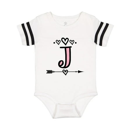 

Inktastic Letter J Monogram Tribal Arrow Gift Baby Girl Bodysuit