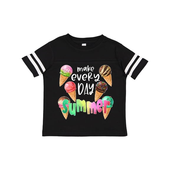 Inktastic Make Every Day Summer Ice Cream Cones Boys or Girls Toddler T-Shirt