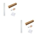 thumbnail image 2 of jesticaly Light Bar Rechargeable Cabinet Lamp Kitchen Adhesive Plastic Household Room Sticky Battery Powered Night Lighting Button Long 3 Colors 2Set, 2 of 6