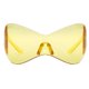 thumbnail image 2 of Gafas de sol Sport Y2K Goggle para exteriores Playa Senderismo Amarillo, 2 of 3